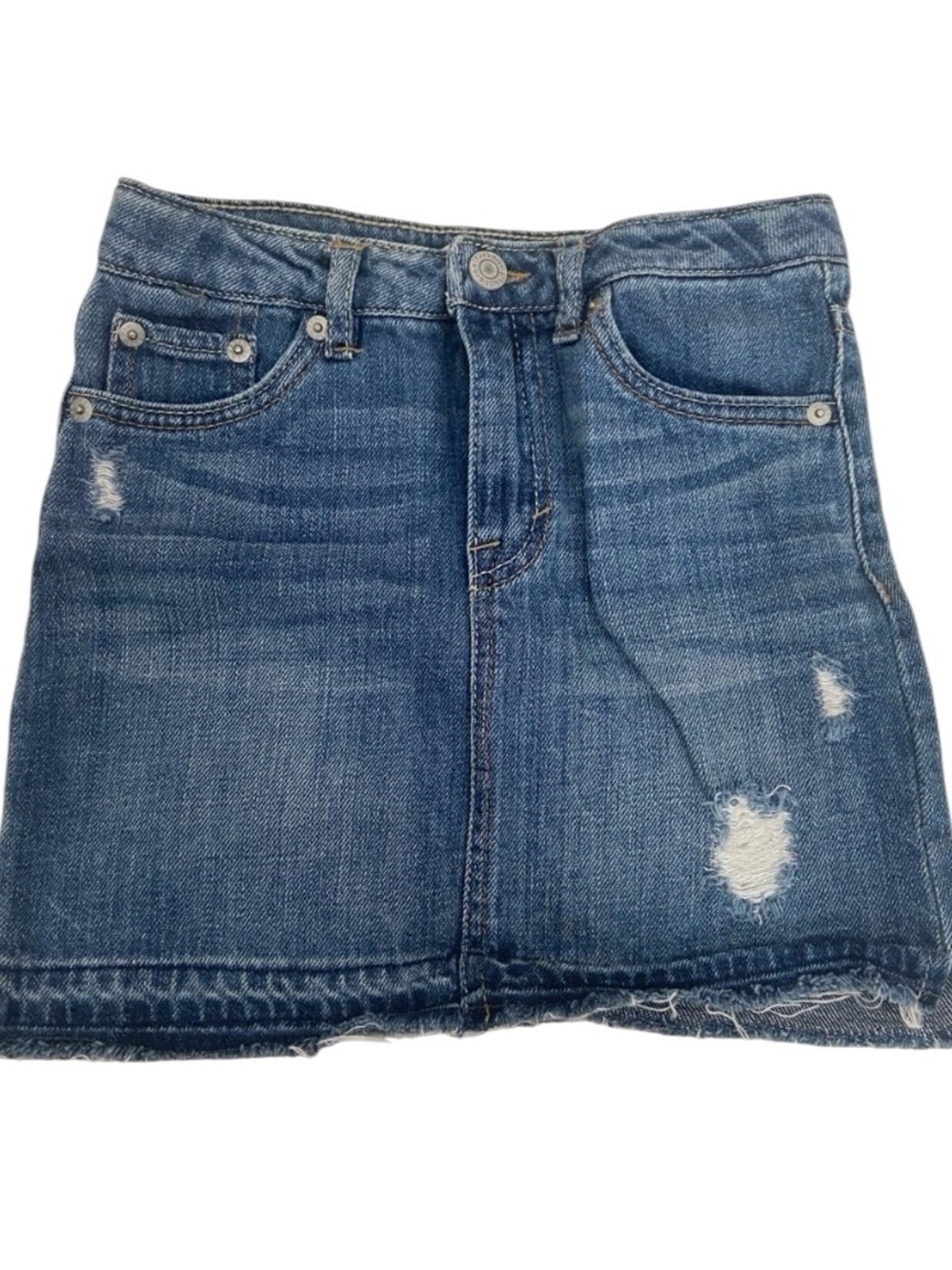 LEVIS GIRLS HIGH RISE DENIM SKIRT SIZE 8